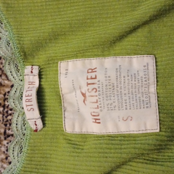 Free Add-on Green Ribbed Tank Top - Size Small - Picture 6 of 6